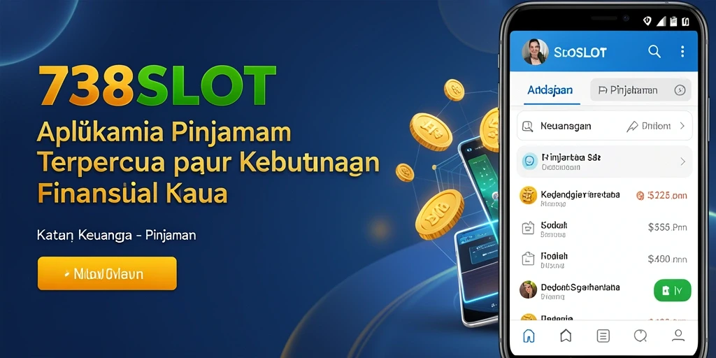 Antarmuka aplikasi 738SLOT yang sederhana dan mudah digunakan.