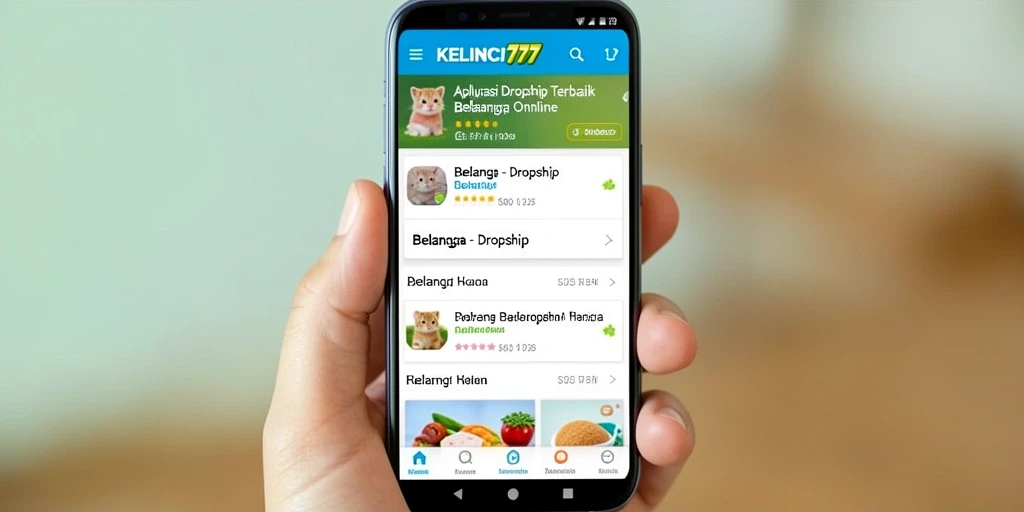 Tampilan antarmuka KELINCI777 yang simpel dan fungsional.