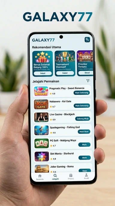 galaxy77 | Halaman Indeks Aplikasi Populer & Kanal Uji Terpercaya